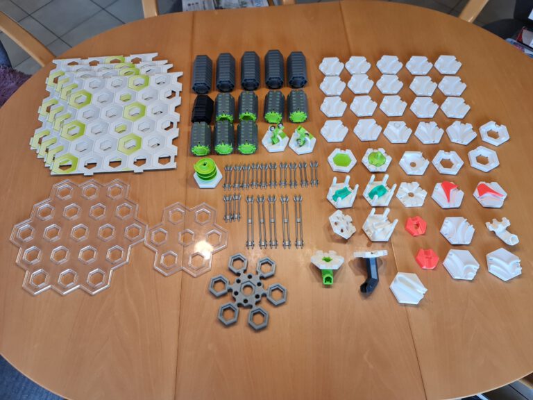 Verwendete Steine - Übersicht - Bahn 10.2022